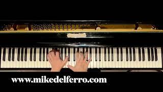 Guter Mond - Beautiful German Folk Song | Solo Piano Performance by Mike del Ferro