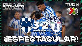 HIGHLIGHTS | Monterrey 3-2 Pachuca | CL2024 - Liga Mx Jornada 6 | TUDN