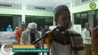 Tarawih Malam 29 Ramadhan 1441 H | Wildan Fuadi Ahmad | Juz 29: QS Al-Mulk & Al-Qolam ayat 1-43