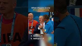 When Players Score After The Whistle