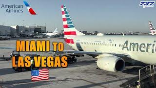 AMERICAN AIRLINES Miami to Las Vegas FLIGHT REPORT (# 108)