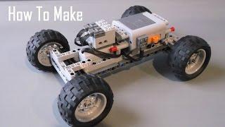 How To Make a Basic Lego Technic RC Chassis - Fast