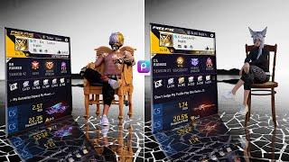 Free Fire Photo Editing| Free Fire Profile Pic Editing Tutorial| Fed Editz