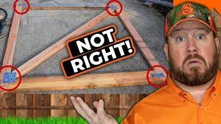 Pro Fence Builder Reacts to DIY Gate Build