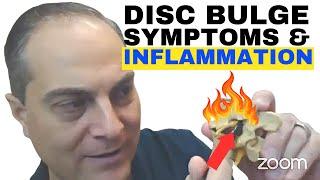  Lumbar Disc Symptoms &  Disc Inflammation EXPLAINED (L4 L5 Disc Bulge) | Dr. Walter Salubro