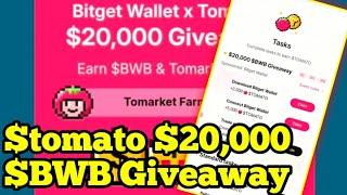 Tomarket $tomato $20,000 Giveaway | How To complete Tomarket New Event