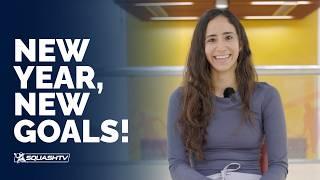 Pro Squash Players Share Their 2025 New Year's Resolutions! 