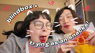  BLINDBOX + ASIAN SNAKCS! 