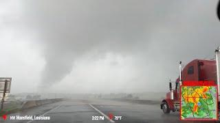 Tropical Tornado Outbreak Strikes The Arklatex - Live As It Happened -7/8/24