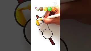 Satisfying Art 🟤🟡🟢🟠 #shorts #youtubeshorts #viral #satisfying #art #trending #painting #artwork