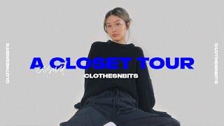 A Casual Closet Tour | Clothesnbits