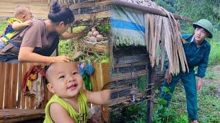 Single mother - two chickens laying eggs, the young policeman who helped confused me