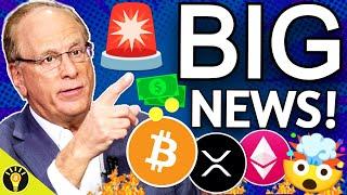 BIG CRYPTO NEWS! BLACKROCK BITCOIN, NASDAQ HBAR ETF, SENATE REPEALS IRS CRYPTO BROKER RULE!