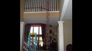 Slingshot: A 14 Foot Freestanding Launched K'Nex Roller Coaster