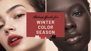 Winter Color Season Makeup Tips & Product Recommendations