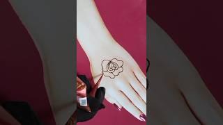 flower  mehndi design #shots #mehndi #henna #art #handmehndi