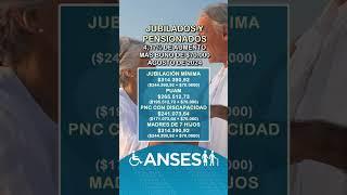 Montos que pagará Anses a jubilados y pensionados en octubre de 2024 con aumento y bono  #anses