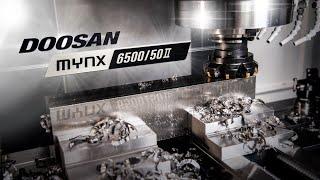 DN Solutions MYNX Beast CNC Machining Titanium | 1st Cut | Dodeka Shell Mill