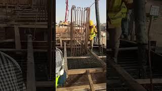 Concrete Pouring - Isolated Footing - Civil Engineering - Mr Civil Engineer