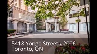 5418 Yonge Street #2006 - Toronto, ON