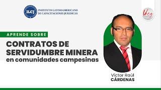 ️  Contratos de servidumbre minera en comunidades campesinas