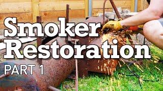 How to Restore an Offset Smoker | Part 1 - The Tear Down