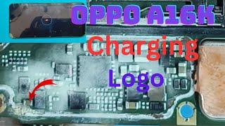 Oppo A16k Charging Logo Problem | Oppo A15 Only Charging Logo | Power On Low Battery