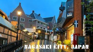 Nagasaki City Walk | Walking in the Rain Nagasaki, Japan