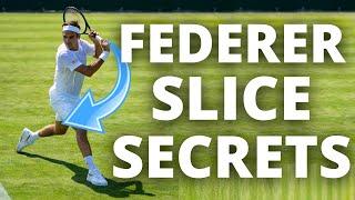 Roger Federer Slice Backhand Analysis - How To Knife Your Slice Like Federer