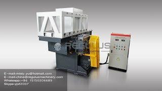 plastic lumps shredder  single shaft shredder