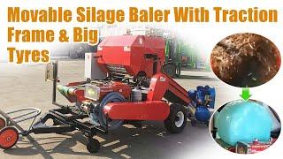 Kenya customized silage baling & wrapping machine: how does fully automatic corn silage baler work?