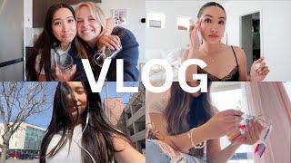 a couple days of my life in college | BIG surprises + announcements, new nails, end of march