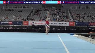 Shane Wiskus - Floor Exercise - 2021 U.S. Gymnastics Championships - Senior Men Day 1