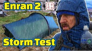 TFS Enran 2 Wind and RainTest of the @tfstents Enran 2 #tfs #enran @loopgear SK05 test #storm