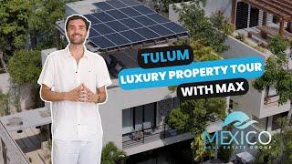 Luxury 4-Bedroom Villa Tour in Tulum with Max - $850,000 USD