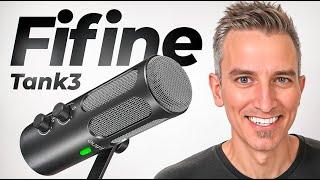 Fifine Tank3 USB/XLR Dynamic Microphone Review & Setup Walkthrough | Best Mic for Creators?