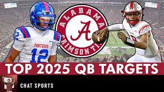 Alabama Football Recruiting: Top 2025 QB Targets KJ Lacey, Julian Lewis & Keelon Russell & More