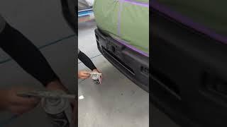 Bed liner spraying texture coating SEM Gladiator XC part 1