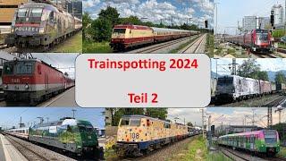 Br 101 Fan Trainspotting 2024 Teil 2 April - Juni 2024