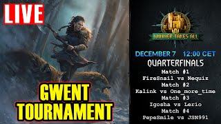 Gwent Tournament | Winner Takes All 12 | Гвинт Турнир от Матола