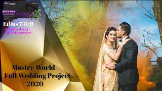 Edius 7/8/9 Full Wedding Project 2020 ll 12 Minutes  9 Song ll 100 % Free Download ll Master World l