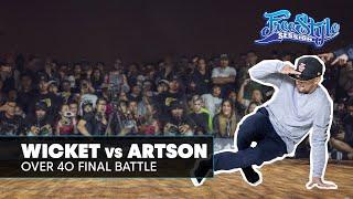 B-Boy Wicket vs B-Boy Artson | Over 40 Final | Freestyle Session World Final 2019