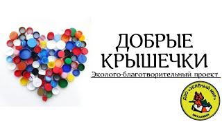 Эколого-благотворительный проект «Добрые крышечки»