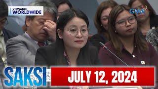 Saksi Express: July 12, 2024 [HD]