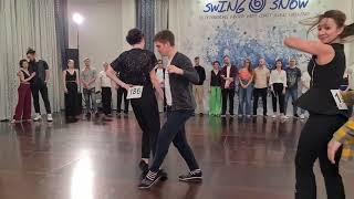 Sergey Alexandrov & Anna Spiridonova. Intermediate JnJ. Swing & Snow 2024 | WCS Dance