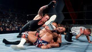 The Rock vs Kurt Angle vs The Undertaker - Vengeance 2002 - Highlights