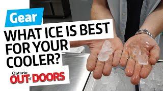 What type of ice is best for your cooler?