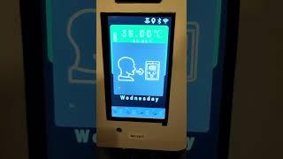 i:AI - "Non-contact" AI biometric measurement device Example of use (Distance sensor)