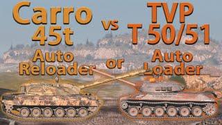 WOT Blitz Face Off || TVP T 50/51 vs Carro 45t