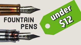 Affordable Fountain Pens For Beginners or Cheap Everyday Carry from AliExpress, Amazon, Desk Gems